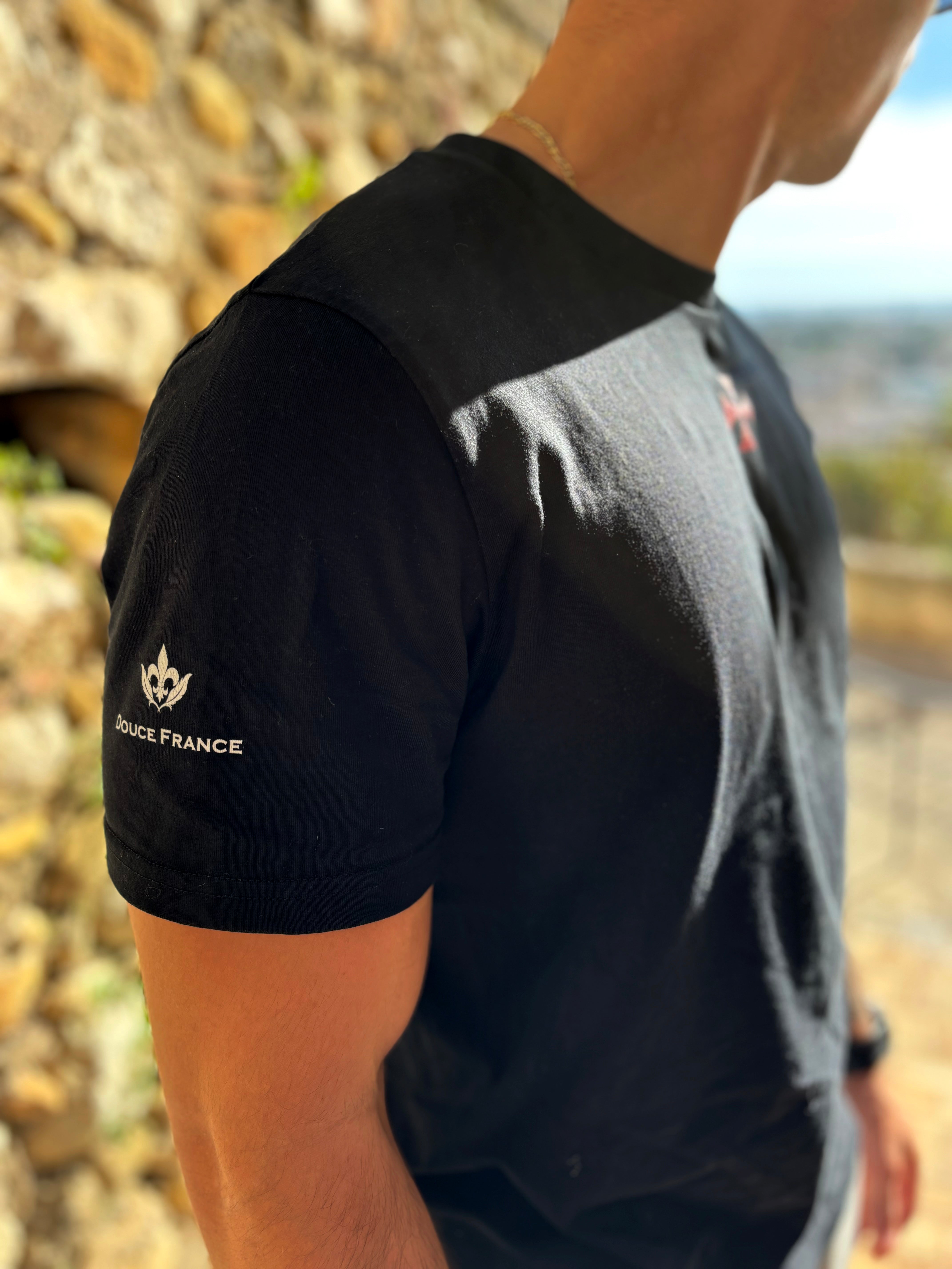 T-shirt croix de templier Pattée - unisex