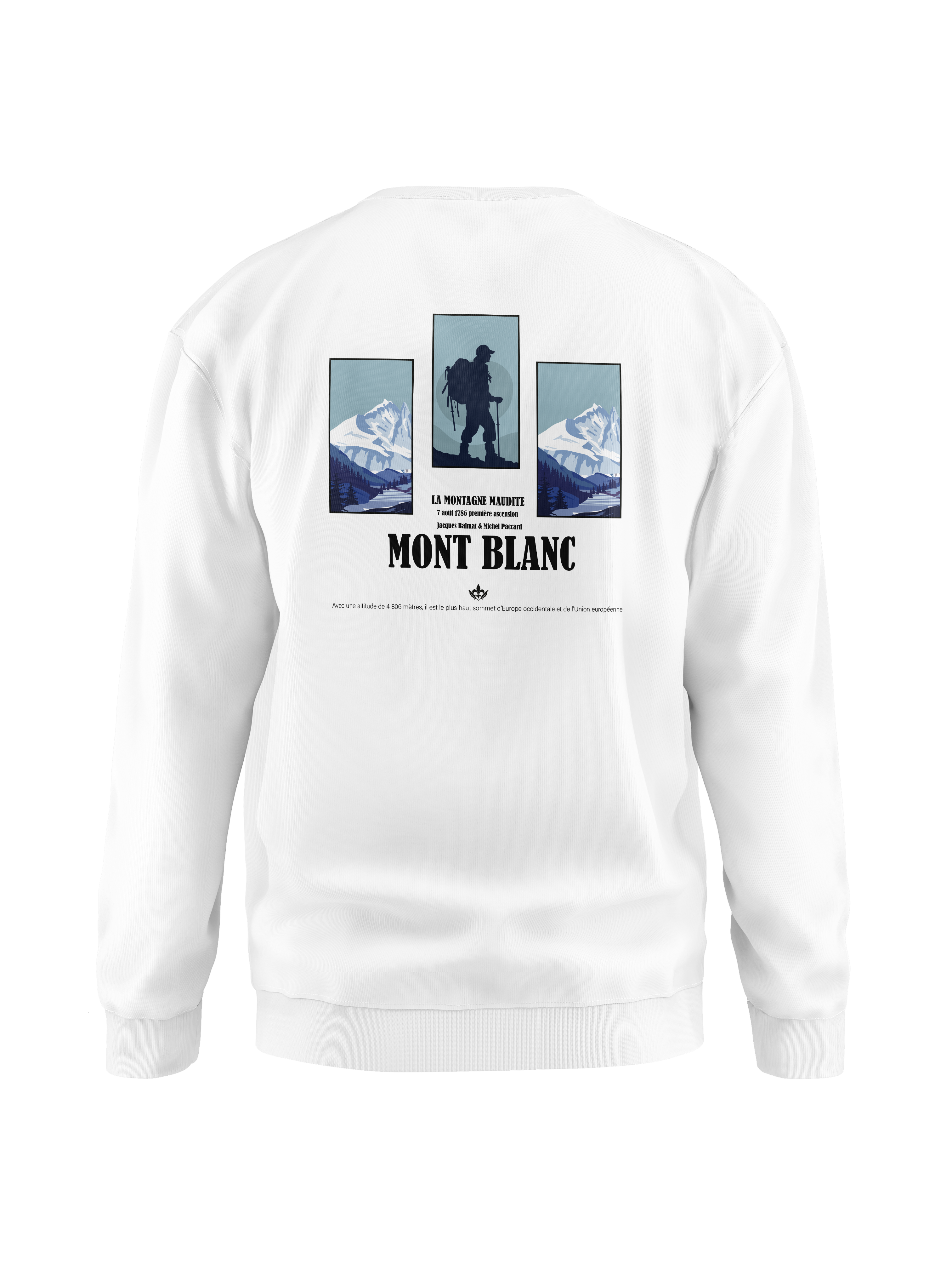 Sweat Mont Blanc - unisex
