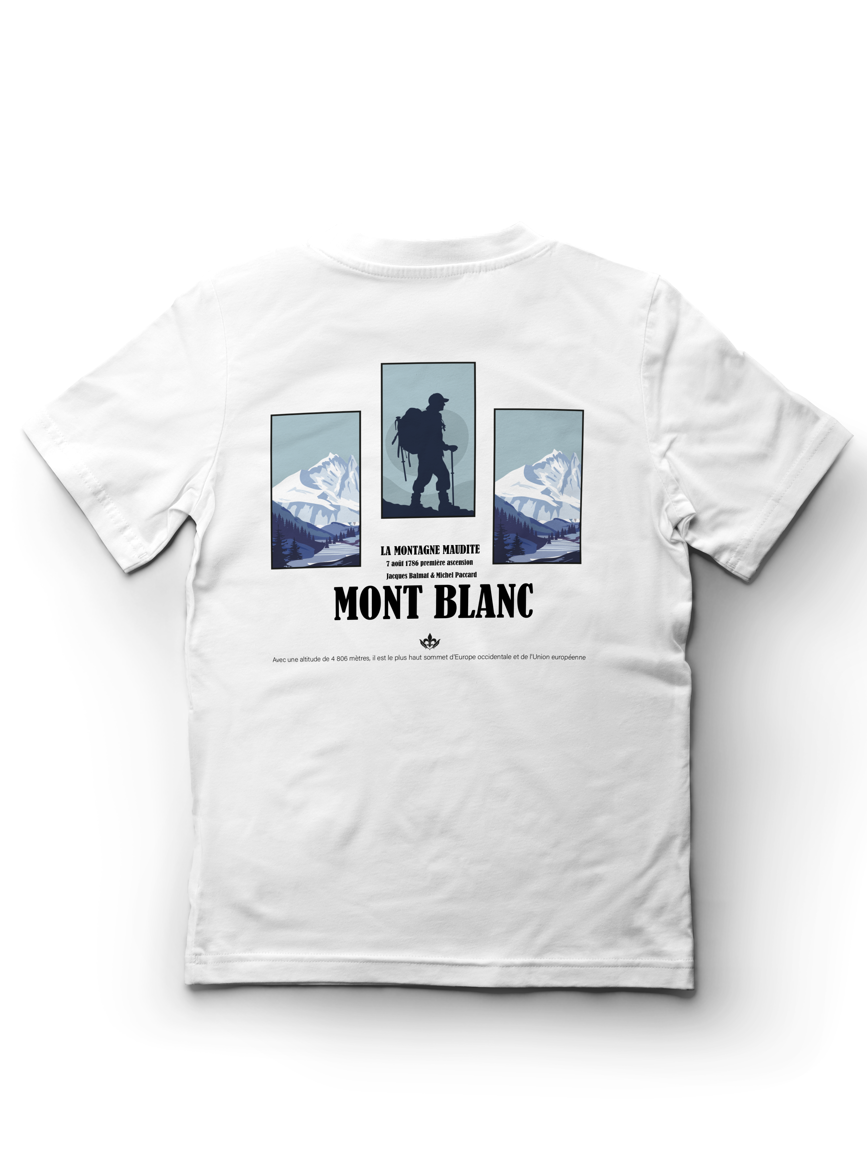 T-shirt Mont Blanc - unisex