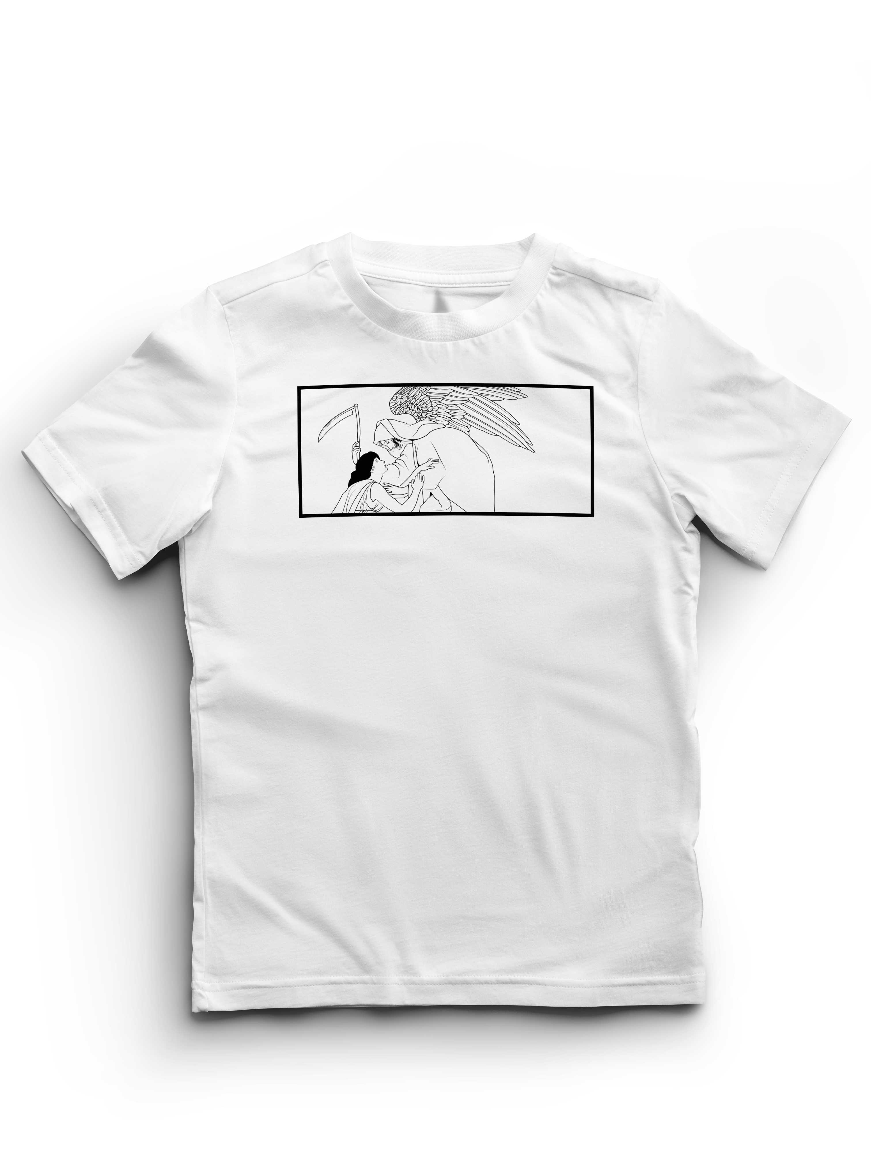 T-shirt un dernier baiser - unisex