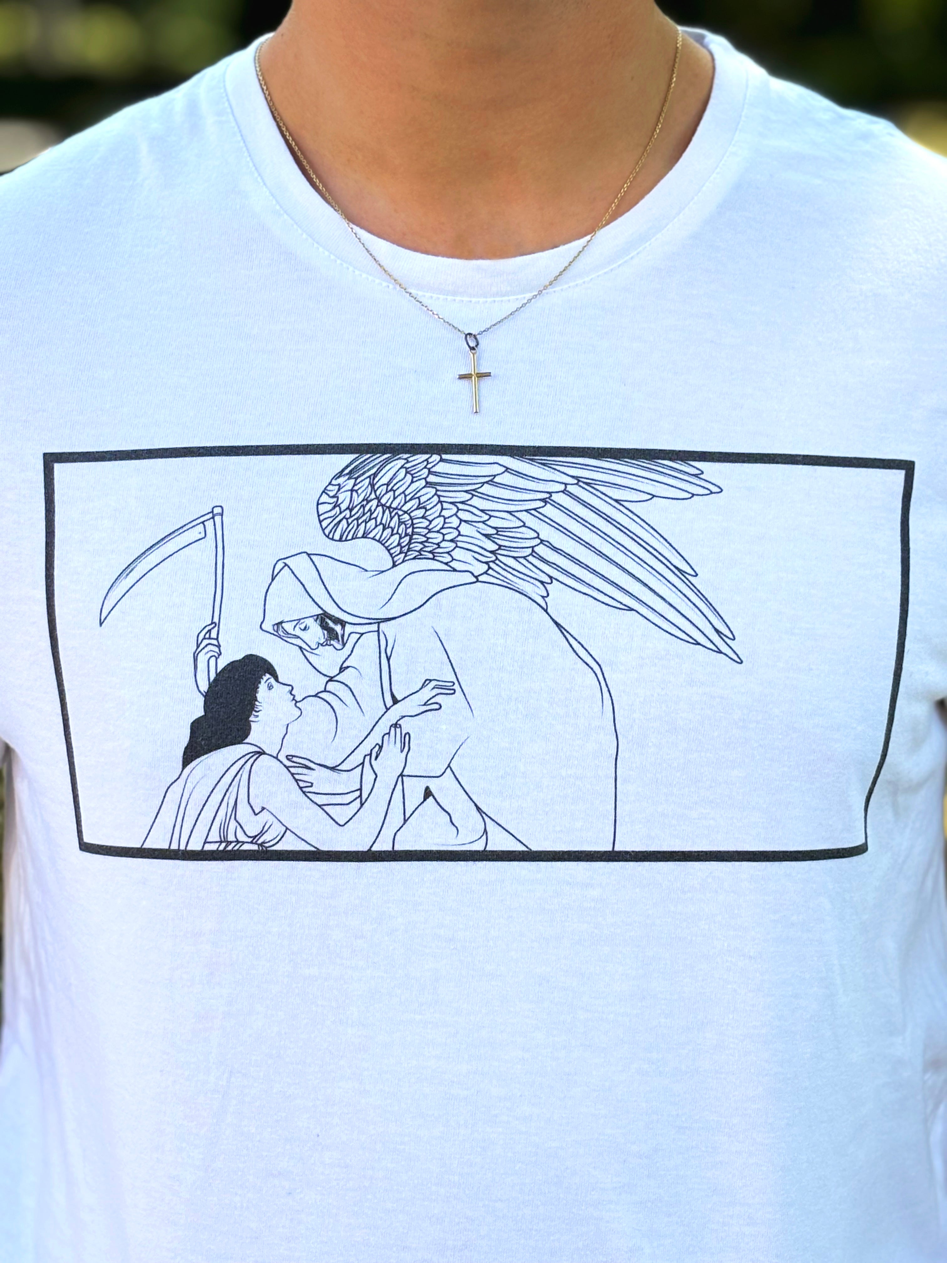 T-shirt un dernier baiser - unisex